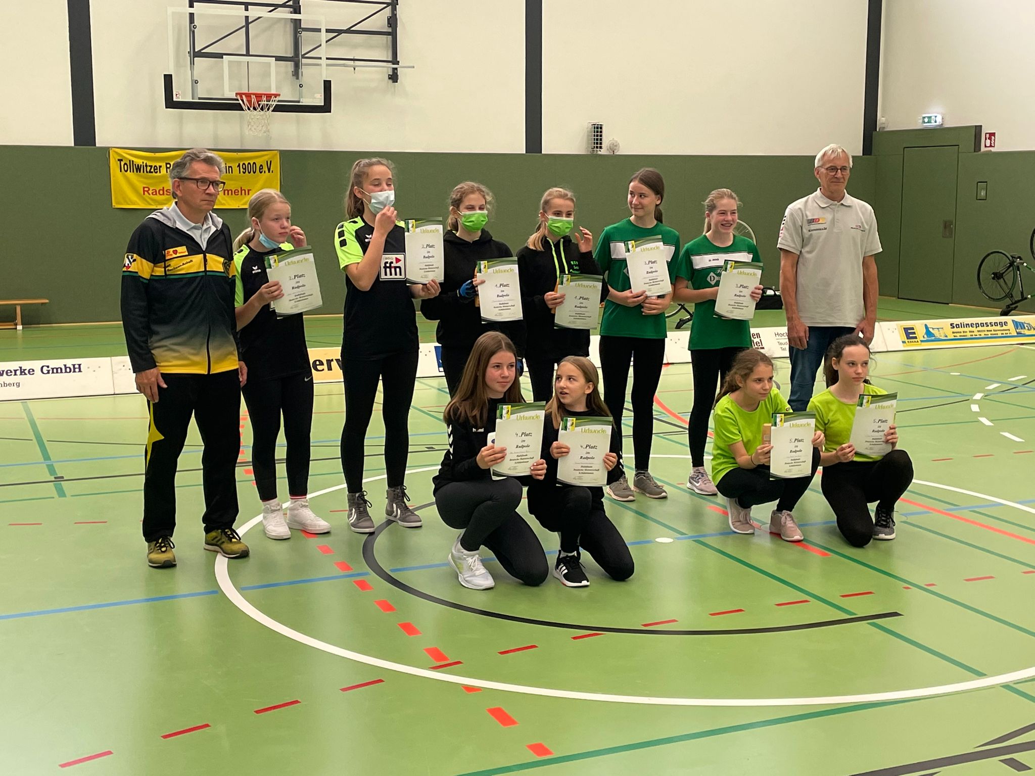 Mehr über den Artikel erfahren Halbfinale zur Deutschen Meisterschaft U 15 im Radpolo